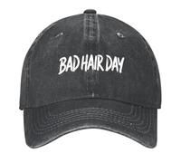 Cappello Da Baseball Bad Hair Day Cappellino Per Uomo | Cappelli Golf Retro Regolabile Cappello Trucker Per Pesca Caccia Ciclismo Cappello
