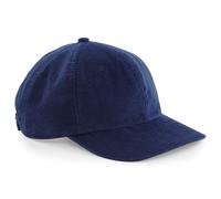 Cappello Da Baseball Beechfield In Corduroy Nero Verde Blu Cammello