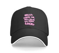 Cappello da Baseball Bella! Dove Diavolo Sei Stata, Pazza? Cappuccio Cappellino da Golf Uomo Cappellini Donna