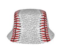 Cappello da Baseball Bianco a Secchiello per Uomo e Donna, Estivo, da Pescatore, da Spiaggia, da Sole, Divertente, Pieghevole, da Viaggio e per attività all'aperto