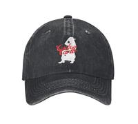 Cappello da Baseball Bianco Rosso Cowboy Carter Stampa Retro Denim Lavato per Le Donne attività da Cowboy Rock Peaked cap Regali