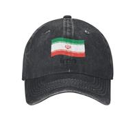 Cappello da Baseball Cappellino da Baseball in per Uomo E Donna con Iran Bandiera Regolabile con Stampa per Esterni Golf Sportivo Cappellini da Camionista Partita di Calcio