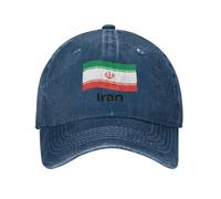 Cappello da Baseball Cappellino da Baseball in per Uomo E Donna con Iran Bandiera Regolabile con Stampa per Esterni Golf Sportivo Cappellini da Camionista Partita di Calcio