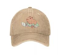 Cappello da Baseball Carino Capybara Animal Men Donna Cappello da Baseball Lavati Vecchi Cappelli Classici Allenamenti Outdoor Cappello Snapback Regalo