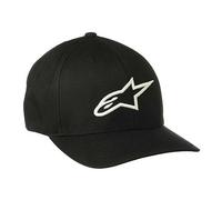 Cappello Da Baseball Casual Alpinestars Ageless Curve Flex Fit Nero Bianco