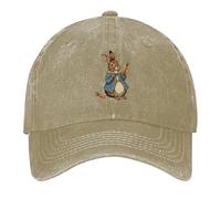 Cappello da Baseball Charming Bunny with Carrot Cappello All'Aperto Asciugatura Rapida Donna Cappellino da Camionista, per Tennis, Golf, Campeggio, 55-59cm
