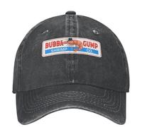 Cappello da Baseball Classico Bubba Gump con Stampa Unisex Teens Trucker Pattini da Tennis alla Moda Estivo Snapback Cotton Cotton Sport Regolabile