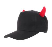 Cappello da baseball con corno del diavolo - Cappello regolabile alla moda con