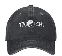 Cappello da Baseball con Simbolo Tai Chi e Yin Yang y2k Cool Coppia Donna Hip Hop Cappelli da papà Protezione Solare Running Hippie Regalo