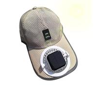 Cappello Da Baseball Con Ventilatore - Strati Da Baseball | Cappello Solare | Sunhats Donne Con Ventilatore Solare | Fit Fit Fit Block Sunhats Larghezza Per Pesca In Spiaggia Viaggiare In Bicicletta