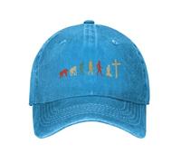 Cappello da Baseball Cotone Gesù Evoluzione della Religione Uomo Donna Personalizzato Regolabile Unisex Cristiano Religioso Fede Cappello da papà Hip Hop