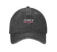 Cappello da Baseball Crescerò la prossima Estate Borsa da Spiaggia Cappello da Sole Protezione Solare Cappello da Donna Cappello da Uomo
