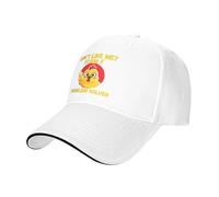 Cappello da Baseball da Donna con Scritta Don't Like Me F Caw F Problem Solved, Lavabile, ad Asciugatura Rapida