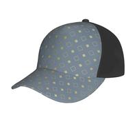 Cappello da baseball da donna e uomo, modello a reticolo n. 905, regolabile, cappello da baseball per papà, cappello da camionista, cappello da donna e uomo, nero