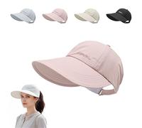 Cappello da baseball da sole per uomini e donne, leggero, a tesa larga, per esterni, chiusura regolabile, berretto casual, rosa, Taglia unica