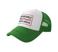 Cappello da baseball da uomo e da donna, con maglia socialista democratica