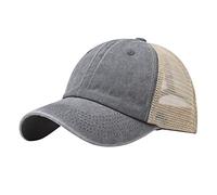 Cappello da baseball da uomo e donna, alla moda, con fibbia in denim, per esterni, cappello da sole The X Files, Grigio, Taglia unica