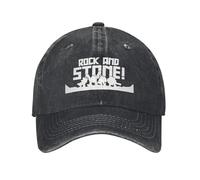 Cappello da Baseball Deep Rock Galactic Rock And Stone Classic Diviered Denim Game Cappello Snapback Unisex Cappello Regolabile da Esterno