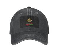 Cappello da Baseball del Regno del Marocco, Vintage, sbiaditi, con Bandiera marocchina, Snapback, per Uomo, Cappelli Regolabili da Viaggio all'aperto