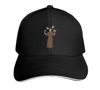 Cappello da Baseball di San Francesco Cappello di Natale Cappello di Lusso Berretti Neri per Le Donne Regali da Uomo