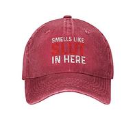 Cappello da Baseball Divertente per Adulti con Scritta Puzza di sgualdrina Qui Dentro, Cappellino da Cowboy Regolabili, Regali alla Moda per Donne e Uomini