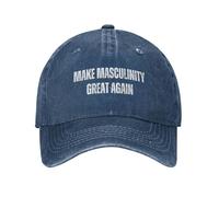 Cappello da Baseball Divertente per Uomo e Donna Rendi la mascolinità di n Grande