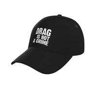 Cappello da Baseball Drag Is Not A Crime Moda Visiera Cappellino Casuale Cappello da Baseball per Ciclismo Golf Uomo