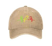 Cappello da Baseball Estivo Three Little Birds con Stampa di Protezione Solare, Lavato, da Uomo, per Adulti, Casual, da Tennis e Skate, con Snapback