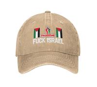 Cappello da baseball "Fanculo Israele, libera la Palestina, lasceremo e sa