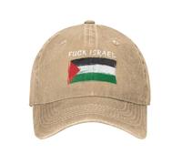 Cappello da baseball "Fanculo Israele, libera la Palestina, lasceremo e sa