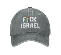 Cappello da baseball "Fanculo Israele, libera la Palestina, lasceremo e sa