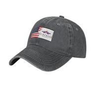 Cappello da Baseball Flag of Surprise, Arizona And America Cappello da Baseball A Croce Caccia Asciugatura Rapida Donna Cappucci da Golf, per Golf, Sportivo, All'Aperto, 55-59cm
