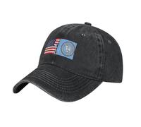 Cappello da Baseball Flag of The Blackfeet Nation And America Cappello All'Aperto Uomini Traspirante Cappellino da Camionista, per Campeggio, Tennis, Golf, 55-59cm
