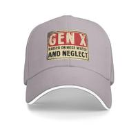 Cappello da baseball Gen X sollevato su tubo dell'acqua e negligenza