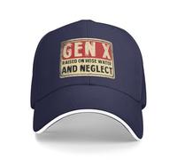 Cappello da baseball Gen X sollevato su tubo dell'acqua e negligenza
