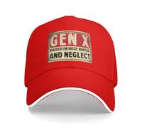 Cappello da baseball Gen X sollevato su tubo dell'acqua e negligenza