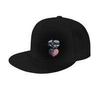 Cappello da Baseball Georgia Georgian Flower American America USA Heart Cappello Escursionismo Moda Uomini Cappucci da Golf, per Sportivo, Campeggio, Tennis, 55-59cm