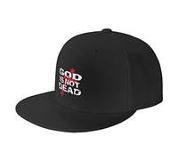 Cappello da Baseball God Is Not Dead Cappello da Baseball A Croce Caccia Moda Uomini Cappucci da Golf, per Pesca, Campeggio, Golf, All'Aperto, 55-59cm