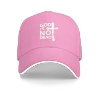 Cappello da Baseball God Is Not Dead Jesus Cappello Escursionismo Uomini Asciugatura Rapida Cappucci da Golf, per Campeggio, Pesca, Tennis, Sportivo, 55-59cm