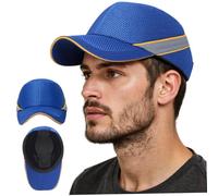Cappello da baseball Hat, cappello da bump di sicurezza anti-collisione, berretto da casco per sicurezza traspirante regolabile per lavoro, fabbrica, protezione della testa del negozio