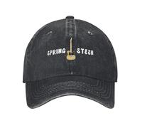 Cappello da Baseball Hip Hop Musica Springsteen Chitarra Bruce Denim retrò Personalizzato Lavato per Le Donne Cappello da Sole da Cowboy Rock Mens Snapback cap Regali