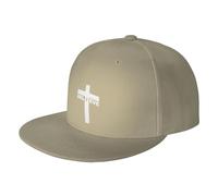 Cappello da Baseball I Believe Jesus Cappello con Visiera Uomini Protezione Solare Cappucci da Golf, per Pesca, Campeggio, Golf, 55-59cm