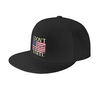 Cappello da Baseball I Don't Kneel Cappello con Visiera Asciugatura Rapida Regolabile Cappucci da Golf, per Pesca, All'Aperto, Golf, Campeggio, 55-59cm
