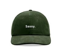 Cappello Da Baseball In Corduroy Vintage Unisex Divertente Sassy