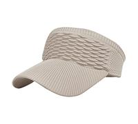 Cappello da baseball in cotone per donne ragazze pendolari guida cappello da sole per viaggi escursionismo shopping cappelli per donne testa grande dimensioni, Beige, Taglia unica