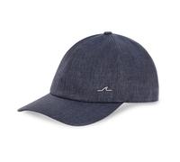 Cappello da baseball in lino, Uomo, BLU DI PRUSSIA, Taglia: L