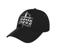Cappello da Baseball Jesus The Way The Truth And The Life John 14-6 Casuale Cappelli da papà Moda Cappello da Baseball per Corsa Ciclismo Uomo