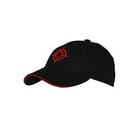 Cappello da Baseball Militare mirino Fostex Nero e Rosso