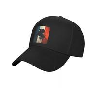 Cappello da Baseball Napoleone Che attraversa Le Alpi Cavallo danneggiato Bandiera Francese Cappello con Pompon Moda Spiaggia Selvaggio Cappelli per Donna Uomo