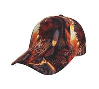 Cappello da Baseball Native American Chief Wolve Horse And Eagle Cappello con Visiera Uomini Moda Cappucci da Golf, per Tennis, Golf, Campeggio, 57-60cm